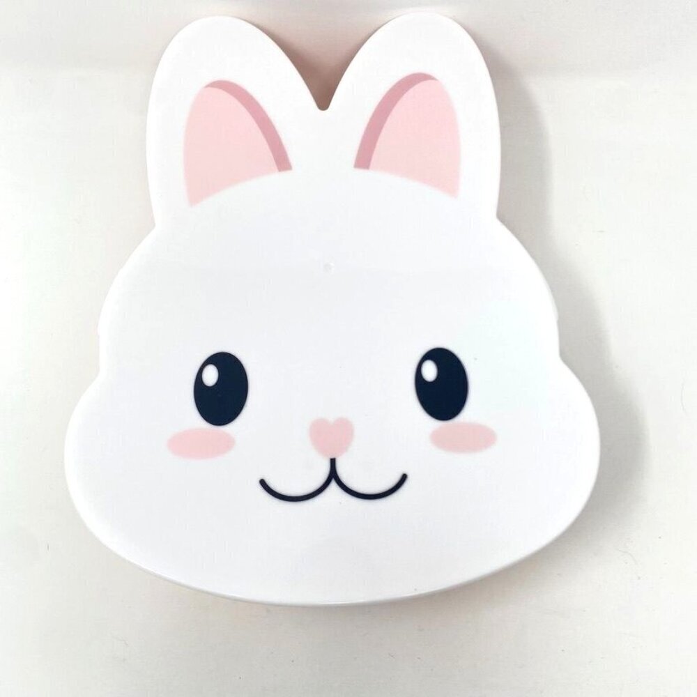 Cook With Color Bunny Divided Snack Box Food Storage Container Pink Easter - Picture 3 of 10